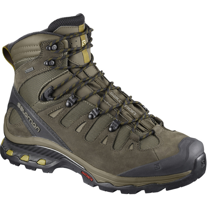 Salomon QUEST 4D 3 GTX® Botas De Montaña Hombre - Marrones Negras - Colombia (48630-NPIZ)